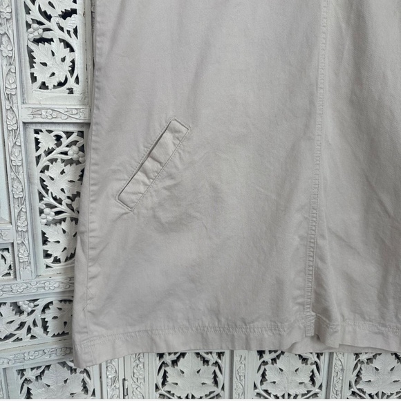 Vintage Neutral V Neck Sleeveless Knee Length Summer Dress Sz XL - Picture 3 of 7